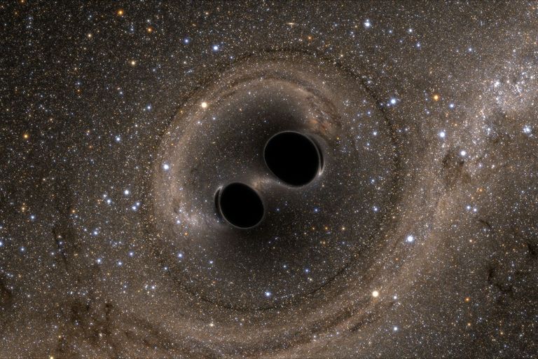 Two Black Holes Merge into One Two Black Holes Merge into One