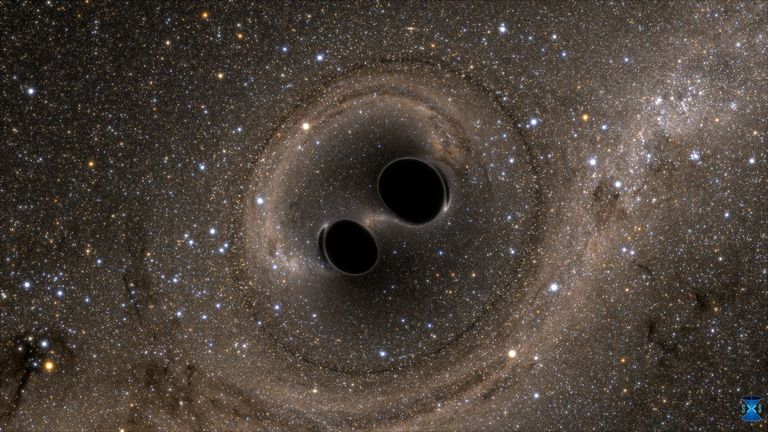 Two Black Holes Merge into One Two Black Holes Merge into One