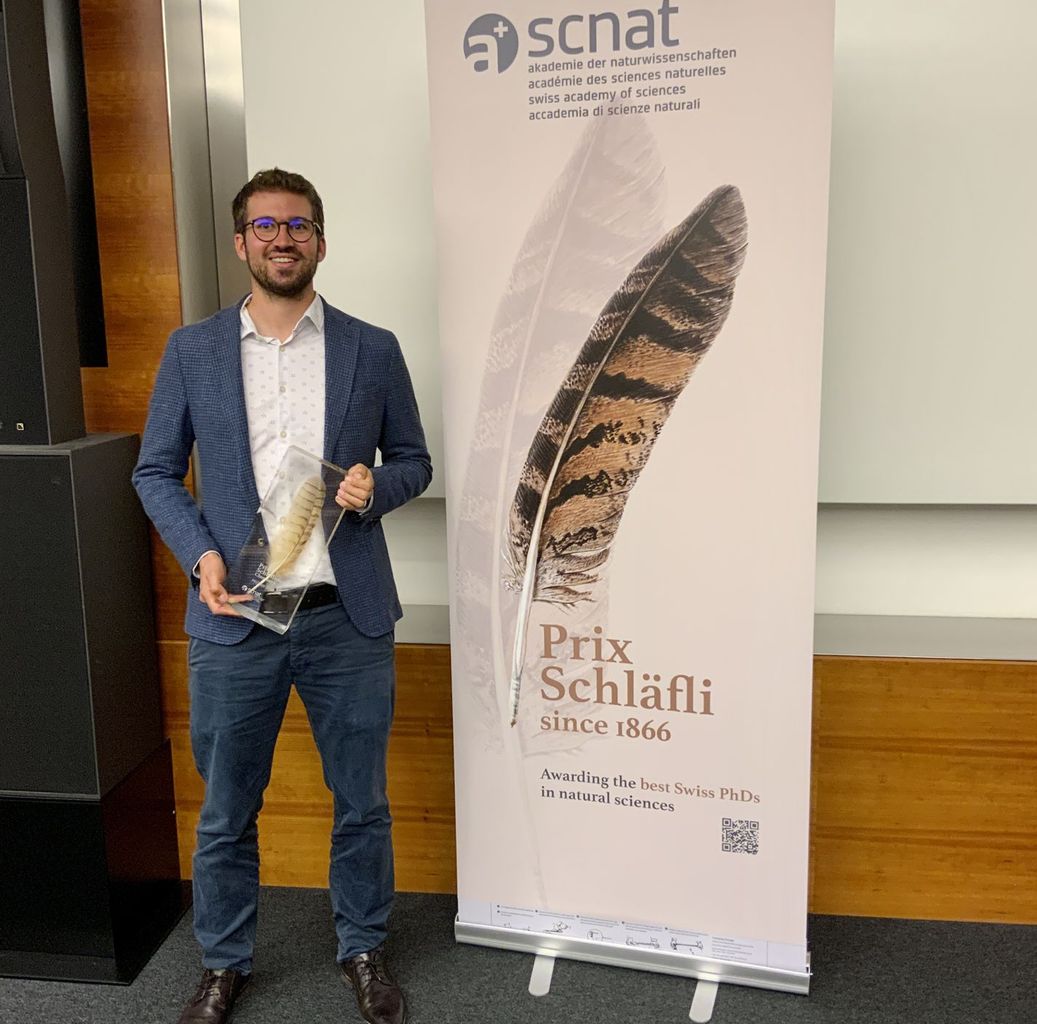 Philippe Schwaller, Prix Schläfli Chemistry 2022 Philippe Schwaller, Prix Schläfli Chemistry 2022