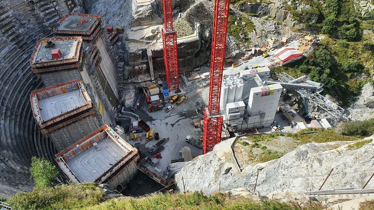 Baustelle Spitallammsperre Baustelle Spitallammsperre