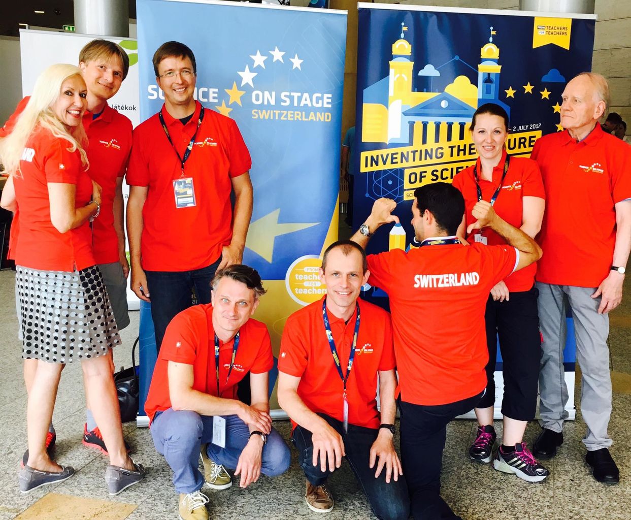 Janine Hermann, Felix Speerli, Reto Speerli, Sacha Glardon, Thomas Scheuber, Serge Corpataux, Amandine Forny, Maurice Cosandey Janine Hermann, Felix Speerli, Reto Speerli, Sacha Glardon, Thomas Scheuber, Serge Corpataux, Amandine Forny, Maurice Cosandey