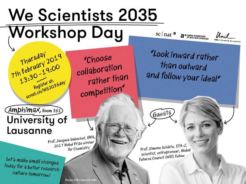 Flyer We Scientists 2035 Workshop Day Flyer We Scientists 2035 Workshop Day
