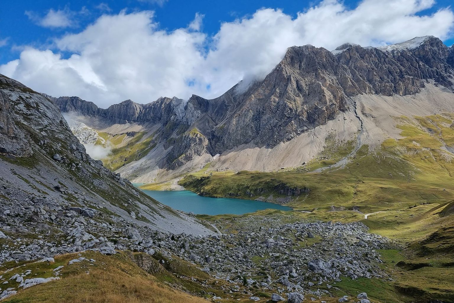Hummocky Moraine at Lake Sanetsch Hummocky Moraine at Lake Sanetsch