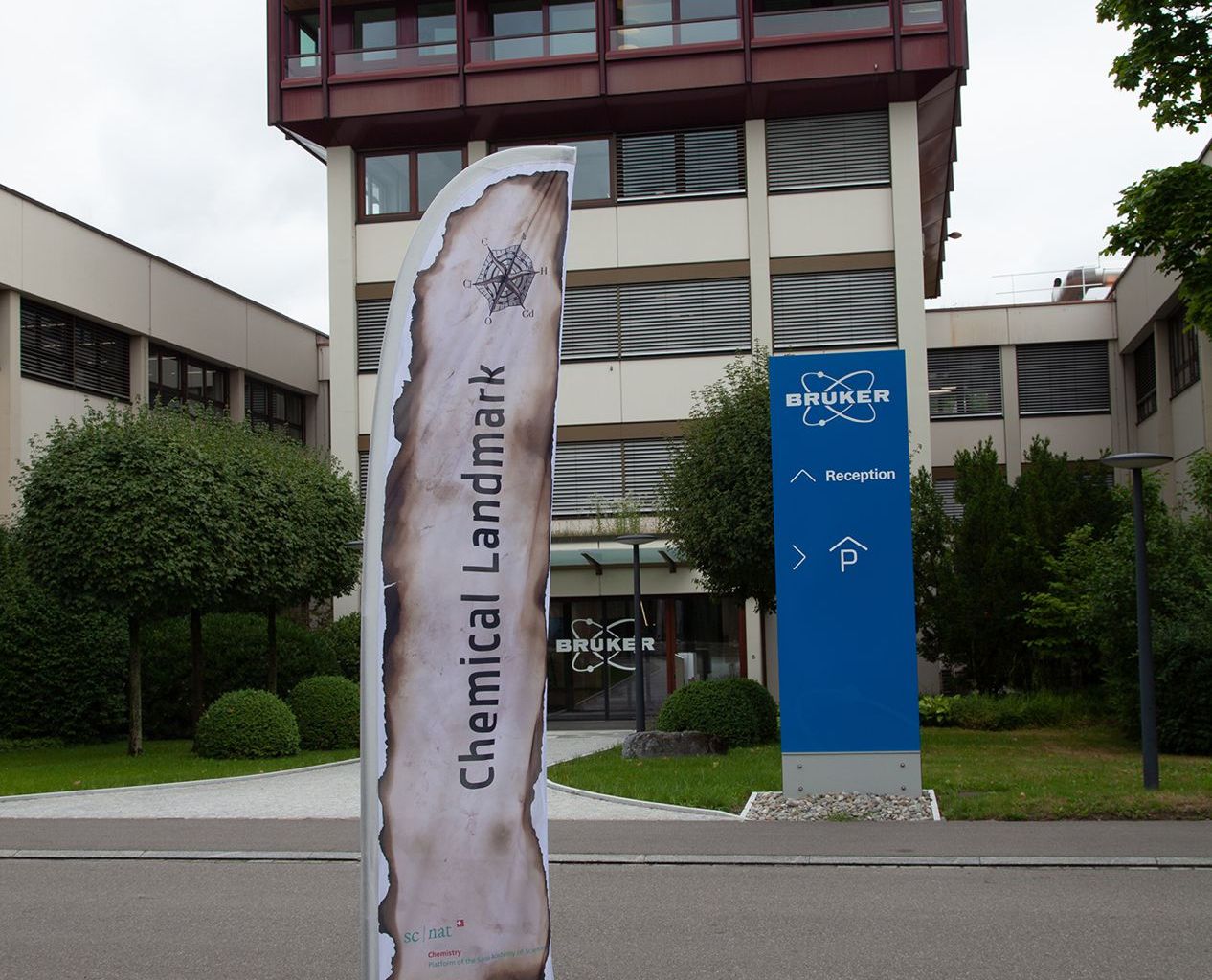 Bruker site is a Chemical Landmark Bruker site is a Chemical Landmark