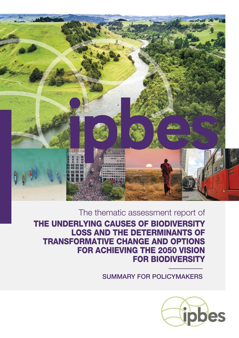 Titelbild Transformative Change - IPBES Titelbild Transformative Change - IPBES