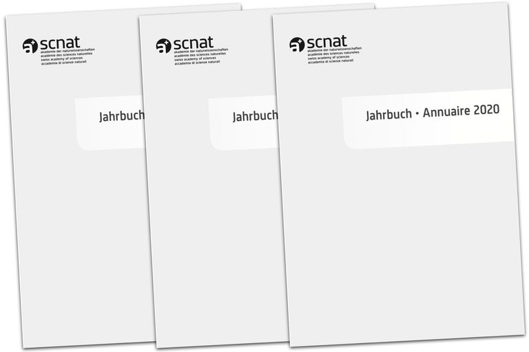 Jahrbuch der SCNAT Jahrbuch der SCNAT