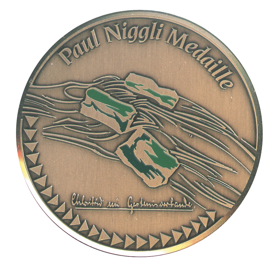 Paul Niggli Medal Paul Niggli Medal