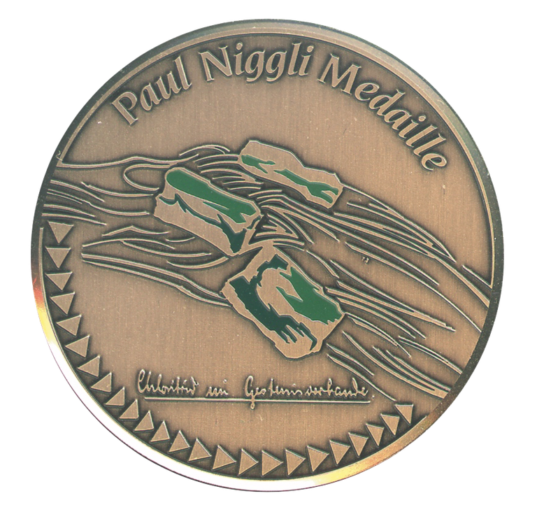Paul Niggli Medal Paul Niggli Medal