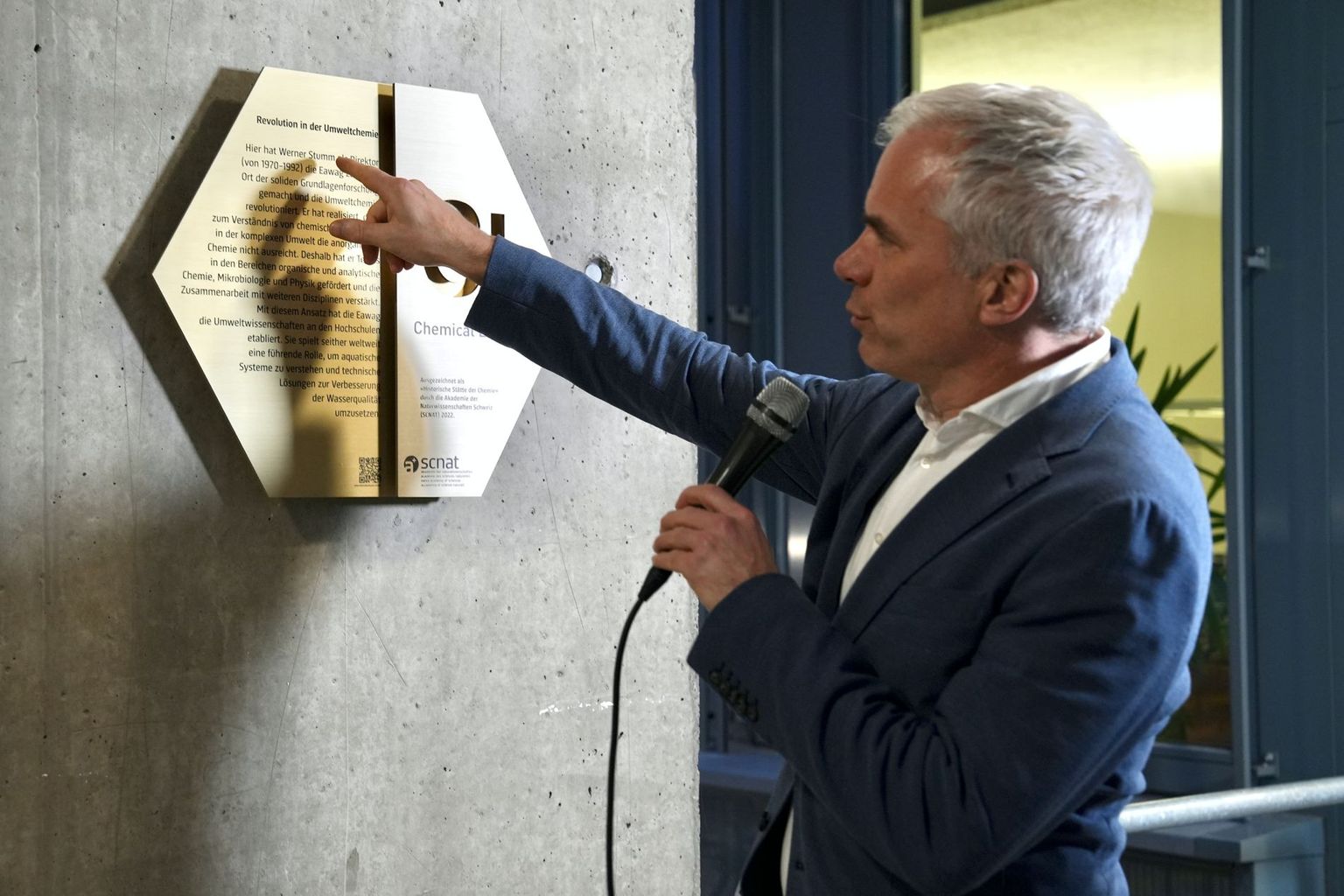 Martin Ackermann, Direktor der Eawag Martin Ackermann, Direktor der Eawag