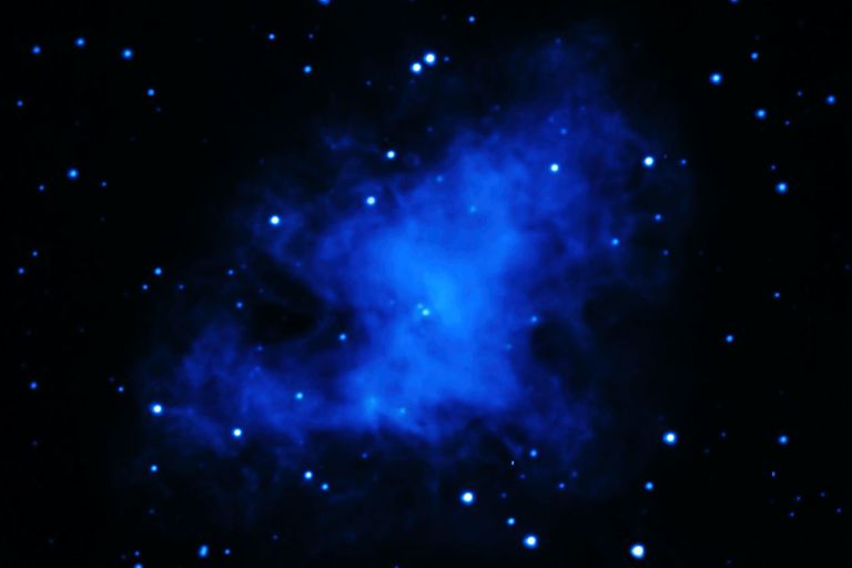 XMM-Newton (ultraviolet) Image of the Crab Nebula XMM-Newton (ultraviolet) Image of the Crab Nebula