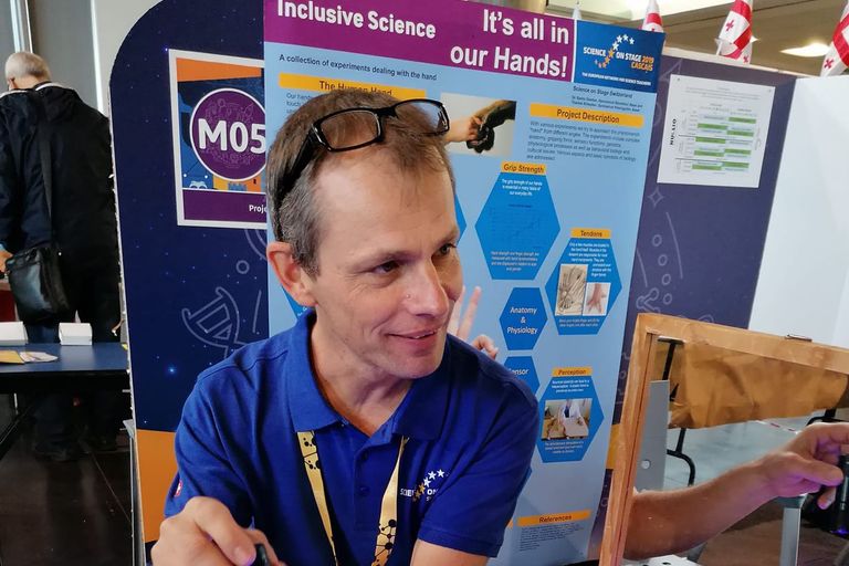 Thomi Scheuber - Festival Science on Stage Prague 2022 Thomi Scheuber - Festival Science on Stage Prague 2022