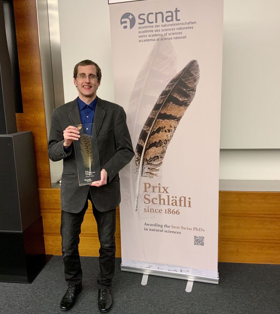 Robert Pollice, Prix Schläfli Chemistry 2020 Robert Pollice, Prix Schläfli Chemistry 2020