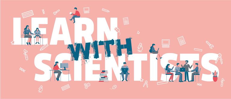 LEARN with SCIENTISTS logo LEARN with SCIENTISTS logo