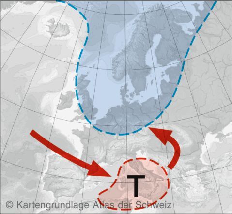 5b-Wetterlage 5b-Wetterlage