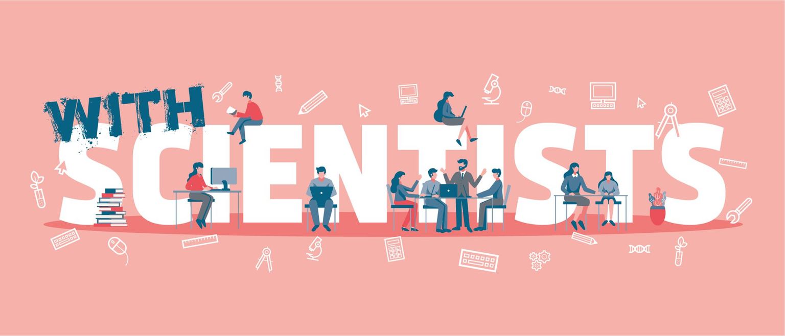 WITH SCIENTISTS database logo WITH SCIENTISTS database logo