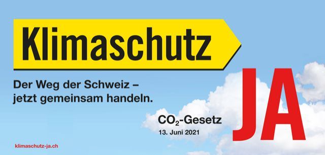 Plakat zur Abstimmung über das CO2-Gesetz: Mit welchen positiven Zukunftsbildern hätte das JA-Komitee die Bevölkerung für den Klimaschutz gewinnen können? Antworten auf solche Fragen will man am dritten K3 Kongress im September 2022 in Zürich finden. Grafik: Agentur pluswert Plakat zur Abstimmung über das CO2-Gesetz: Mit welchen positiven Zukunftsbildern hätte das JA-Komitee die Bevölkerung für den Klimaschutz gewinnen können? Antworten auf solche Fragen will man am dritten K3 Kongress im September 2022 in Zürich finden. Grafik: Agentur pluswert