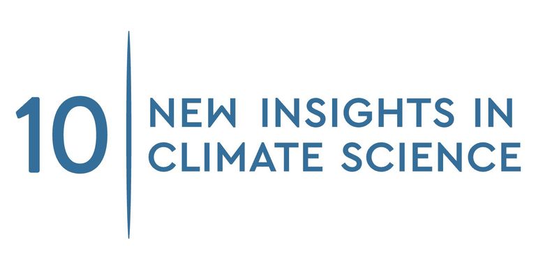 10 new insights in climate science logo 10 new insights in climate science logo