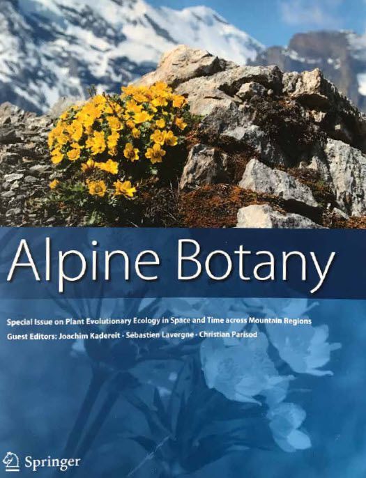 Beispiel-Titelseite Alpine Botany Beispiel-Titelseite Alpine Botany
