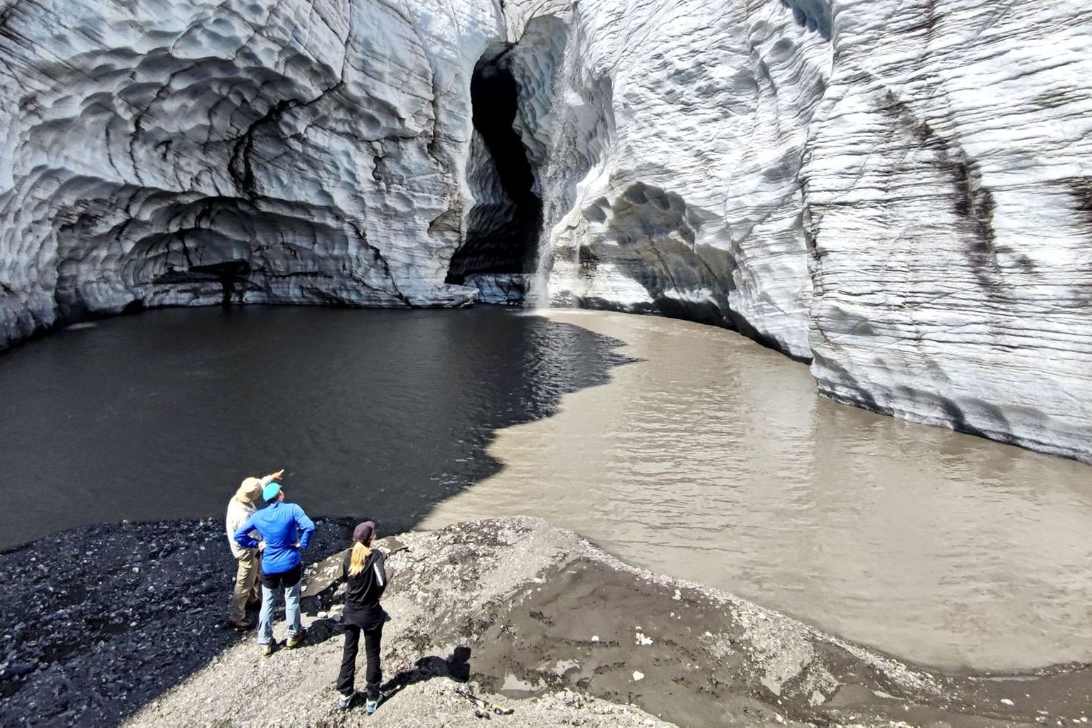 Das ist der Gletscher Plaine Morte Das ist der Gletscher Plaine Morte