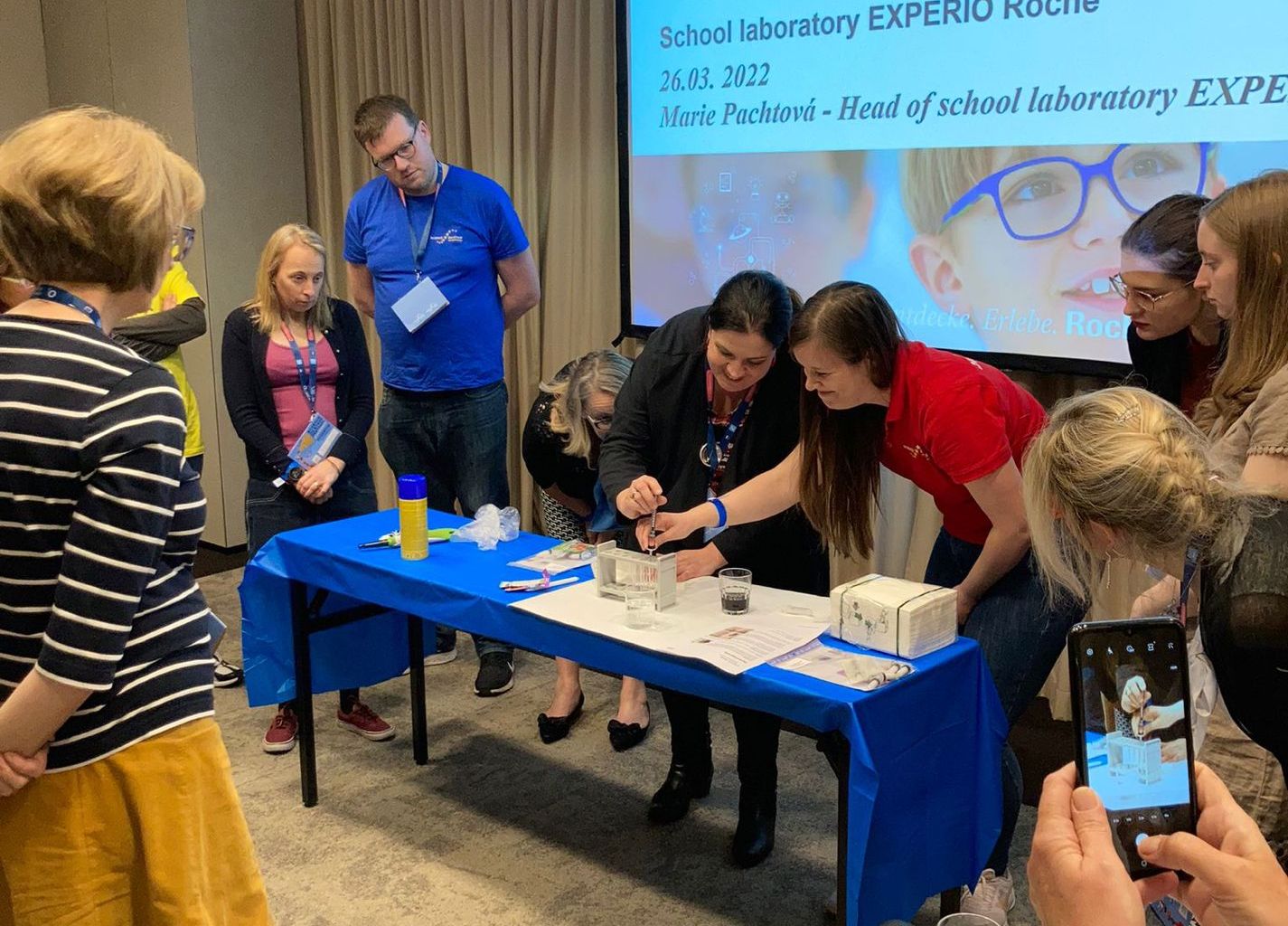 Workshop Roche – Festival Science on Stage Prag 2022 Workshop Roche – Festival Science on Stage Prag 2022