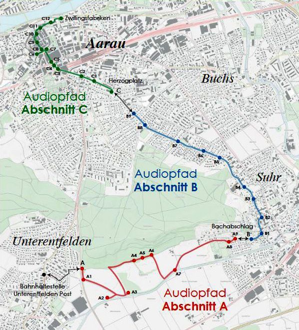 AudioPfad Aarau AudioPfad Aarau