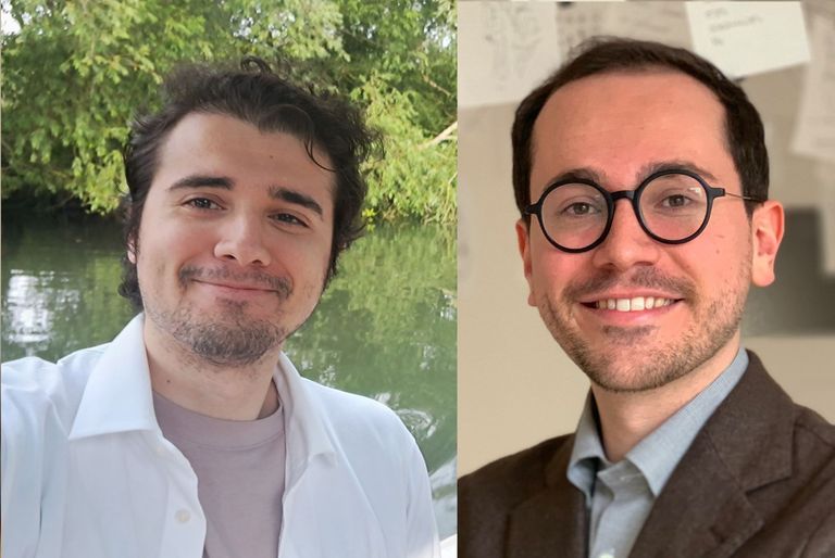 The winners of the Edith Alice Müller Award 2023: Michael Cretignier and Simone Bavera The winners of the Edith Alice Müller Award 2023: Michael Cretignier and Simone Bavera