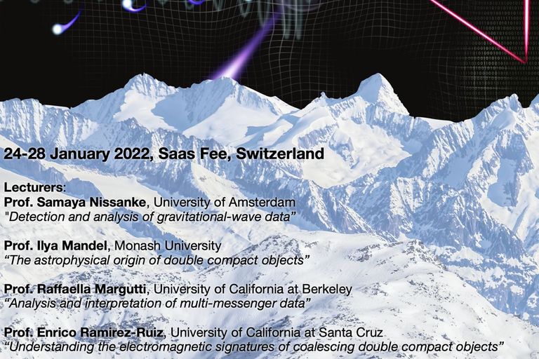 Poster des Saas Fee Kurs 2022 Poster des Saas Fee Kurs 2022