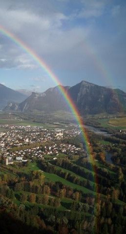 Primary & secondary rainbows Primary & secondary rainbows