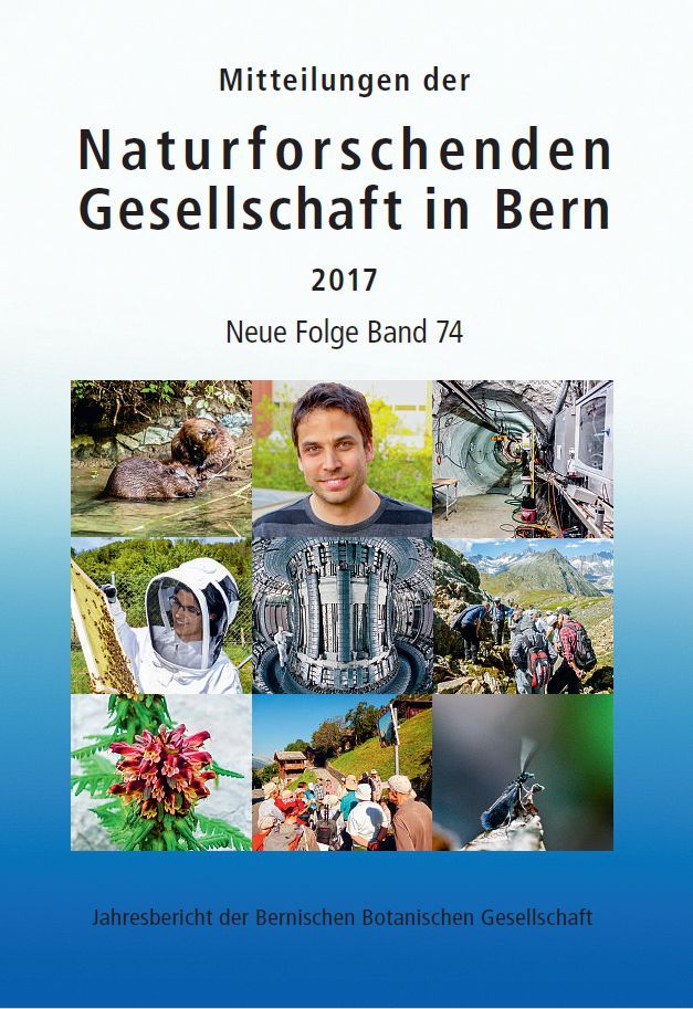 Mitteilungen 2017 Neue Folge Band 74 (Gesamtausgabe) Mitteilungen 2017 Neue Folge Band 74 (Gesamtausgabe)