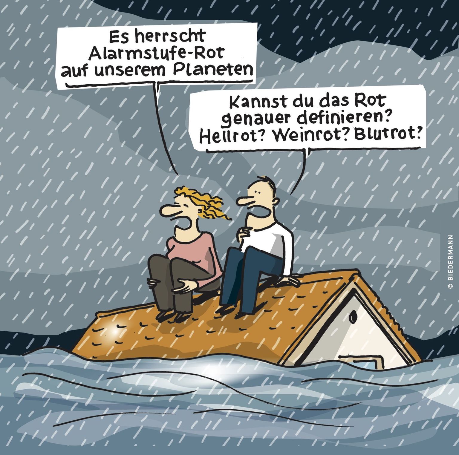 ProClim Flash 76: Cartoon von Christoph Biedermann ProClim Flash 76: Cartoon von Christoph Biedermann