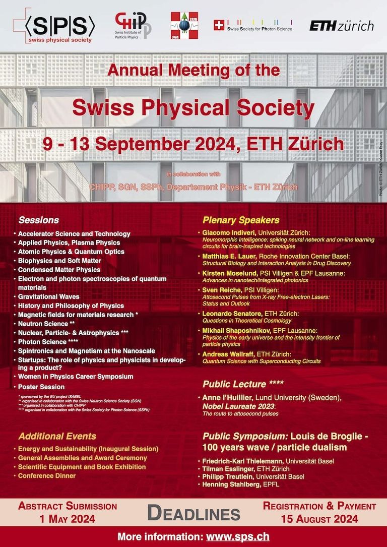 Tagungsplakat Zürich 2024 Tagungsplakat Zürich 2024