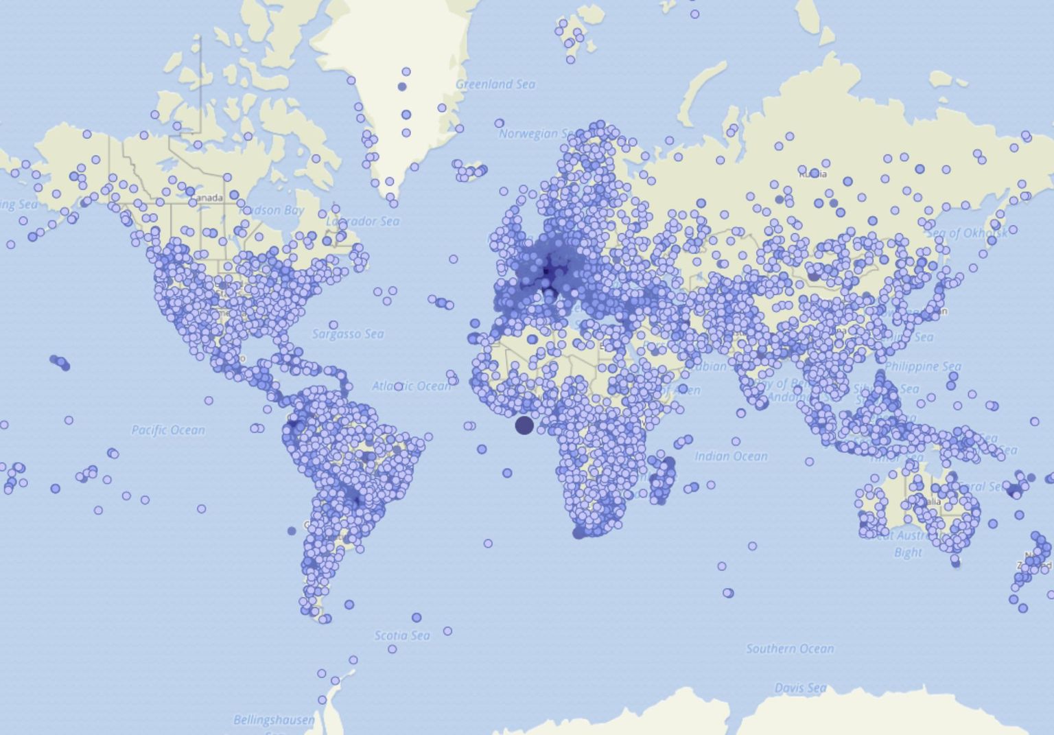 SwissNatColl - Map view SwissNatColl - Map view