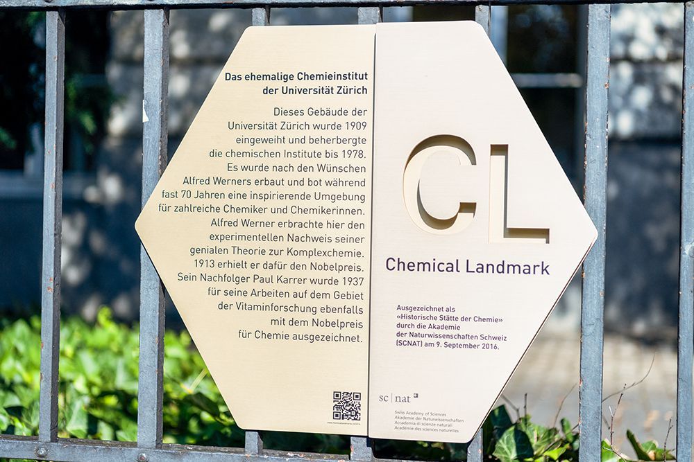 Gedenktafel (Chemical Landmark 2016) Gedenktafel (Chemical Landmark 2016)