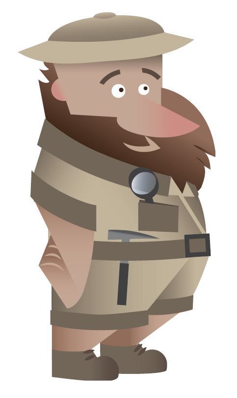 Fossilienjäger-Rundgang mit Harry Hammer Fossilienjäger-Rundgang mit Harry Hammer