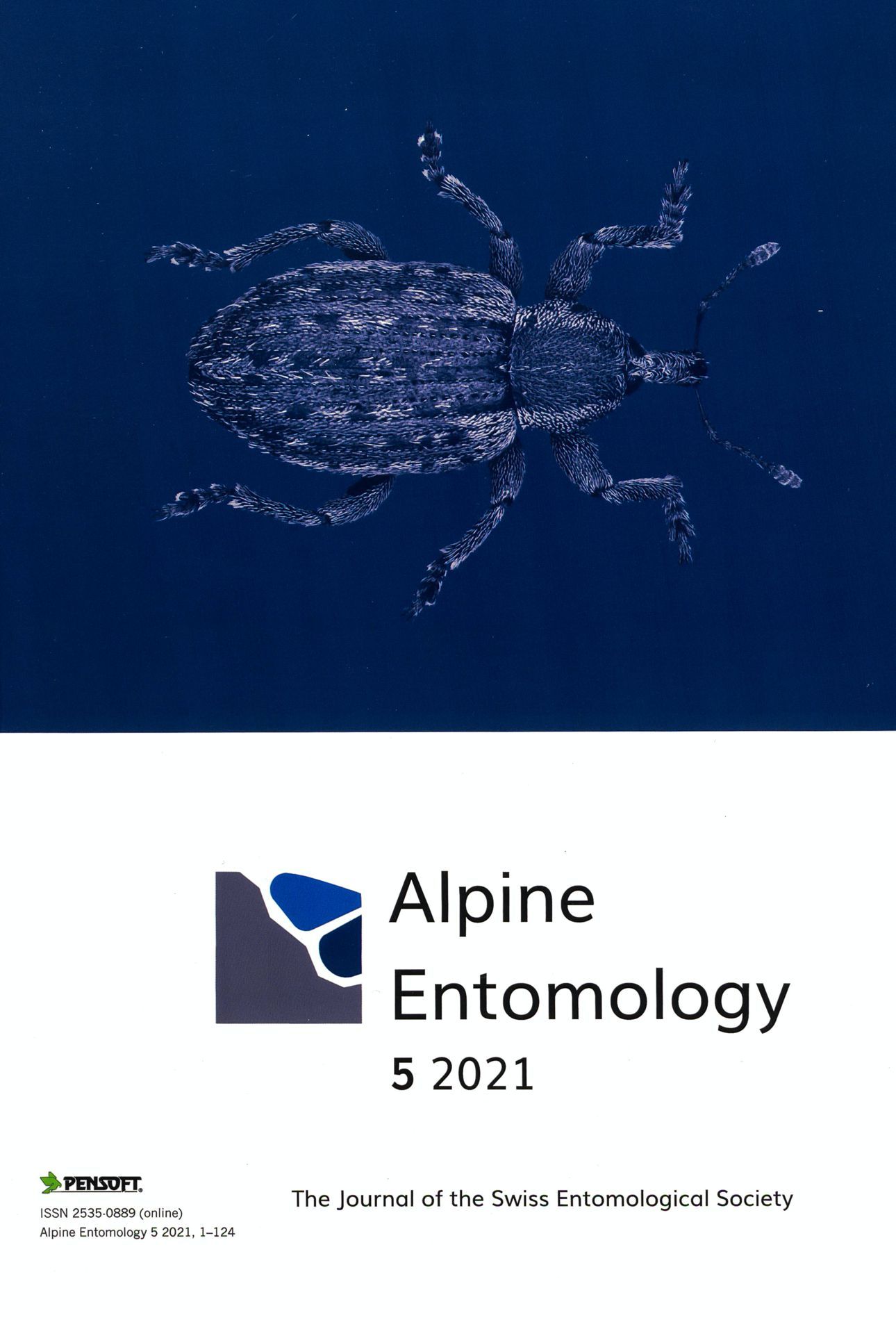Cover Alpine Entomology 5 2021 Cover Alpine Entomology 5 2021