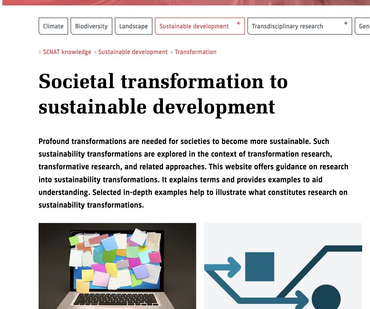 Societal transformation to sustainable development website Societal transformation to sustainable development website
