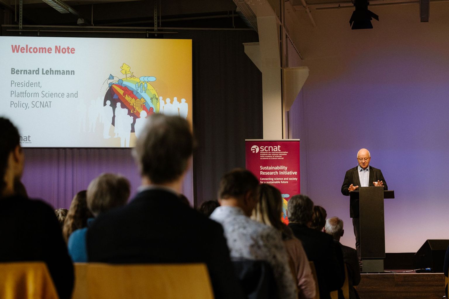 Sustainability Science Forum 2022 - Bernard Lehmann, President Platform Science and Policy, SCNAT Sustainability Science Forum 2022 - Bernard Lehmann, President Platform Science and Policy, SCNAT