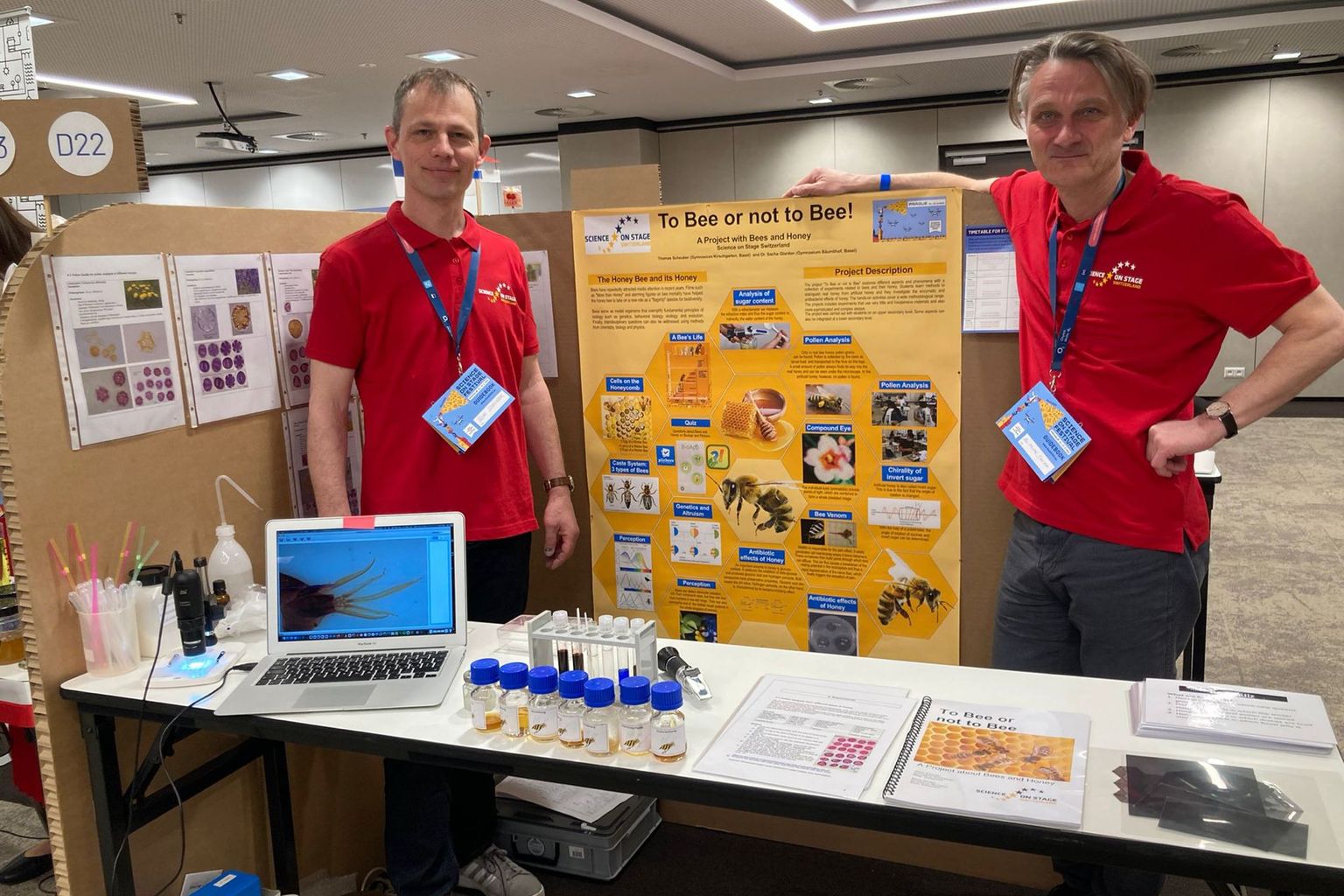 Swiss booth – Festival Science on Stage Prag 2022 Swiss booth – Festival Science on Stage Prag 2022