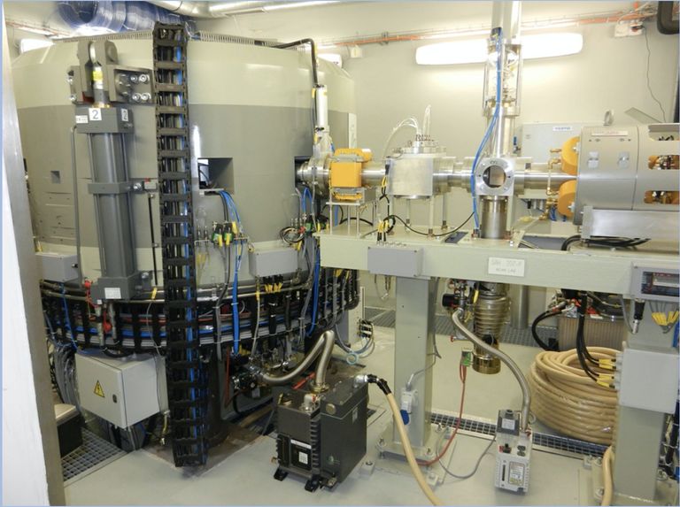 The so-called "cyclotron bunker". The so-called "cyclotron bunker".