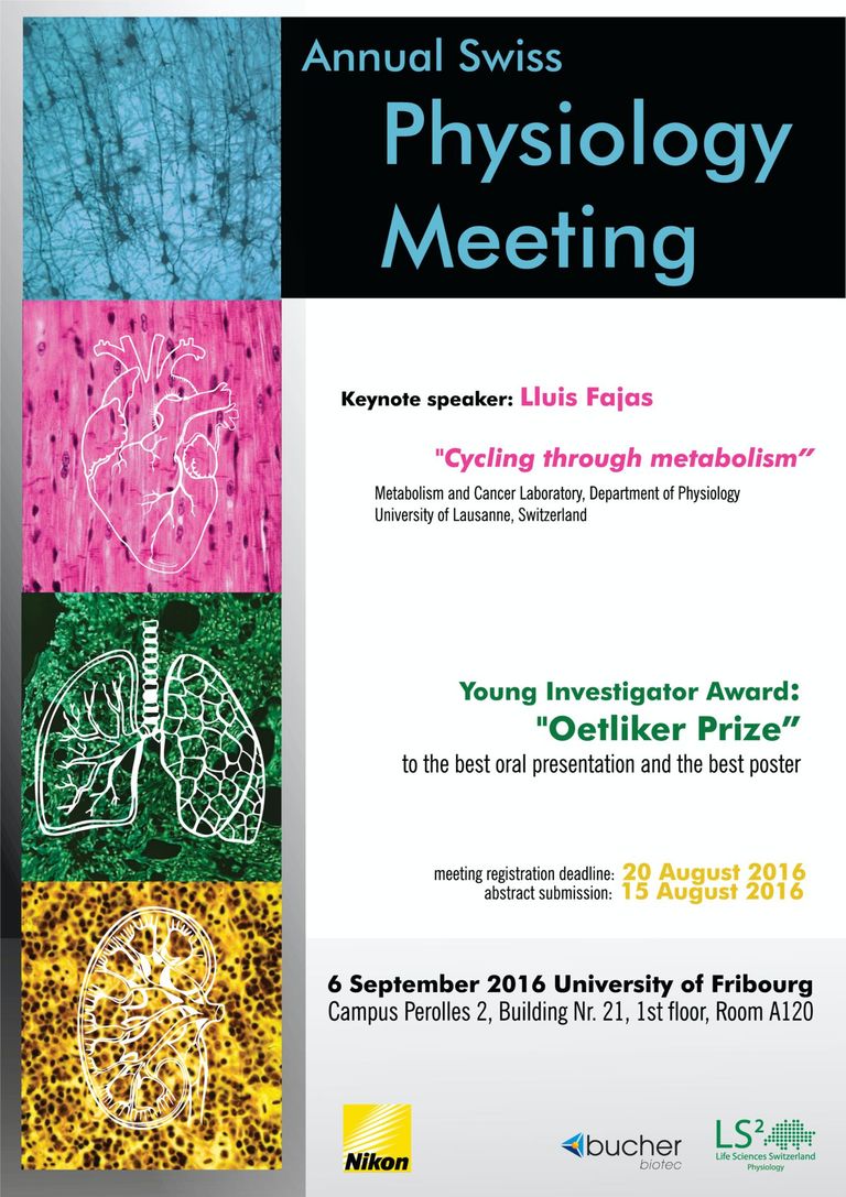 Flyer LS2 Physiology meeting Flyer LS2 Physiology meeting
