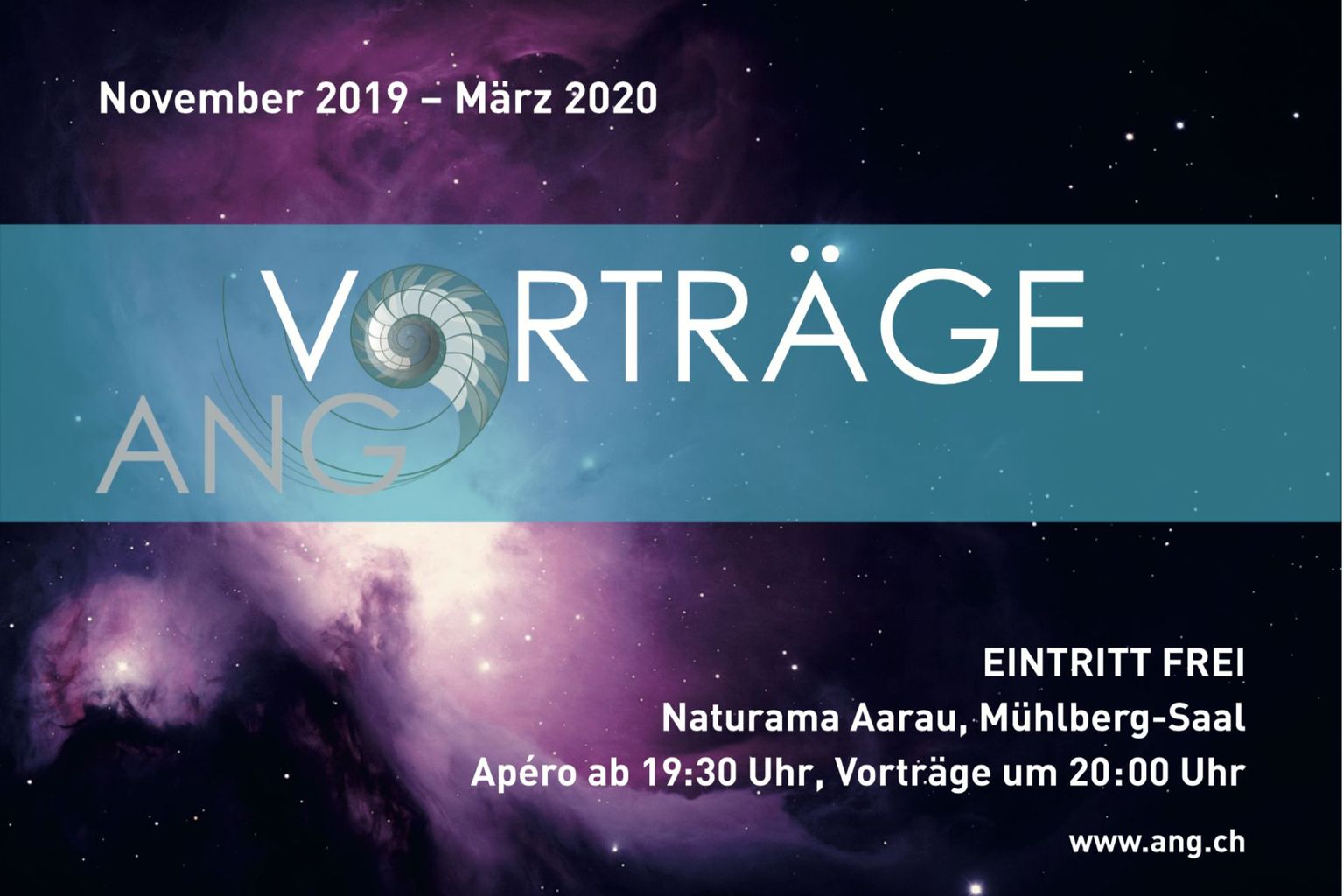 ANG Vortragsreihe 2019 2020 ANG Vortragsreihe 2019 2020