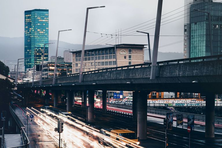 Zürich bei Regen Zürich bei Regen