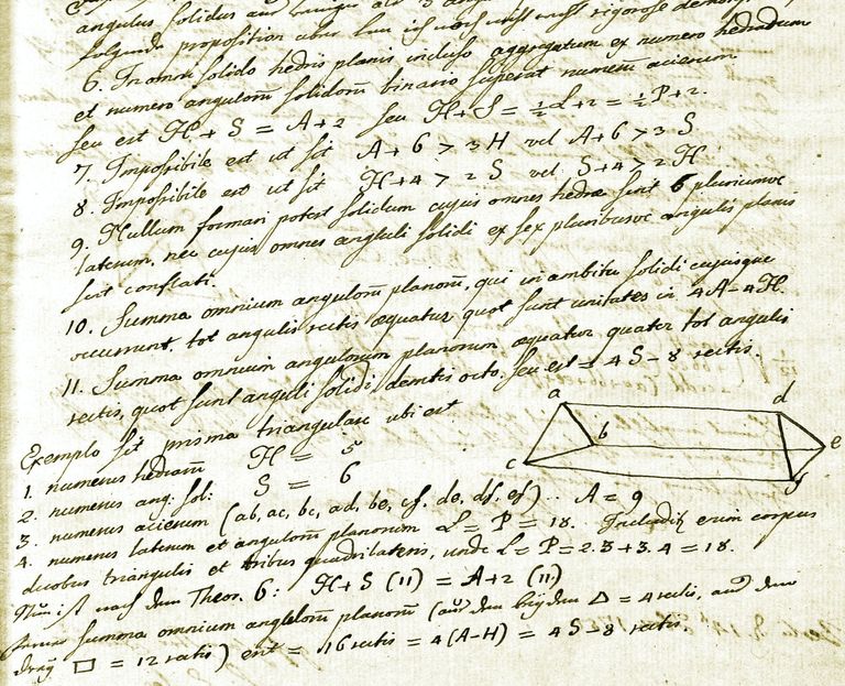 Der Polyedersatz von Euler Der Polyedersatz von Euler