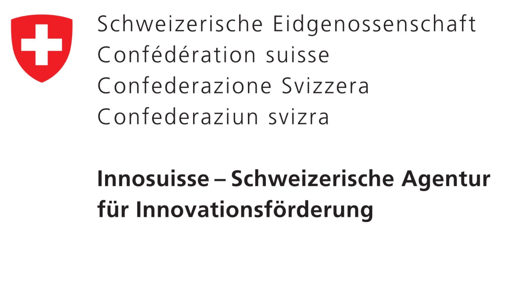 Innosuisse - Swiss Innovation Agency Logo von Innosuisse