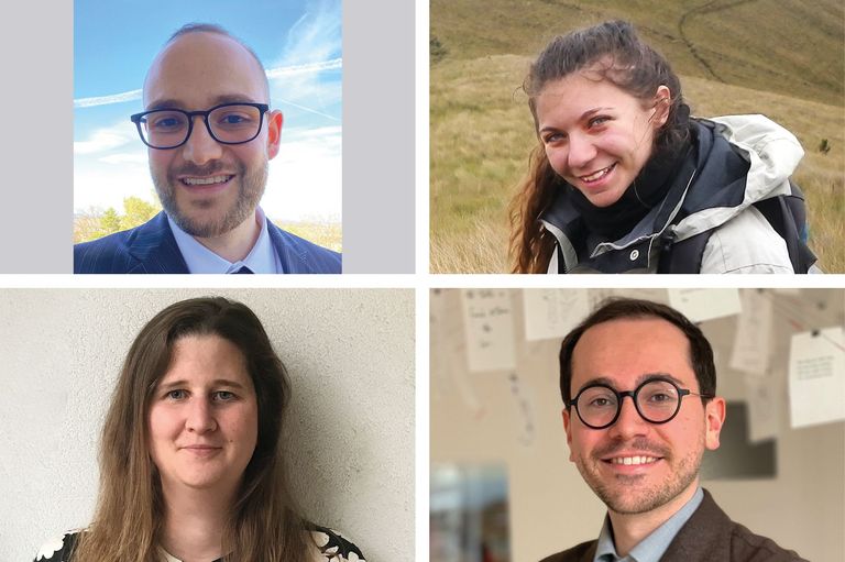 Prix Schläfli 2023: Joël Bloch, Ariadni Afroditi Georgatou, Simone Bavera, Michelle Frei Prix Schläfli 2023: Joël Bloch, Ariadni Afroditi Georgatou, Simone Bavera, Michelle Frei