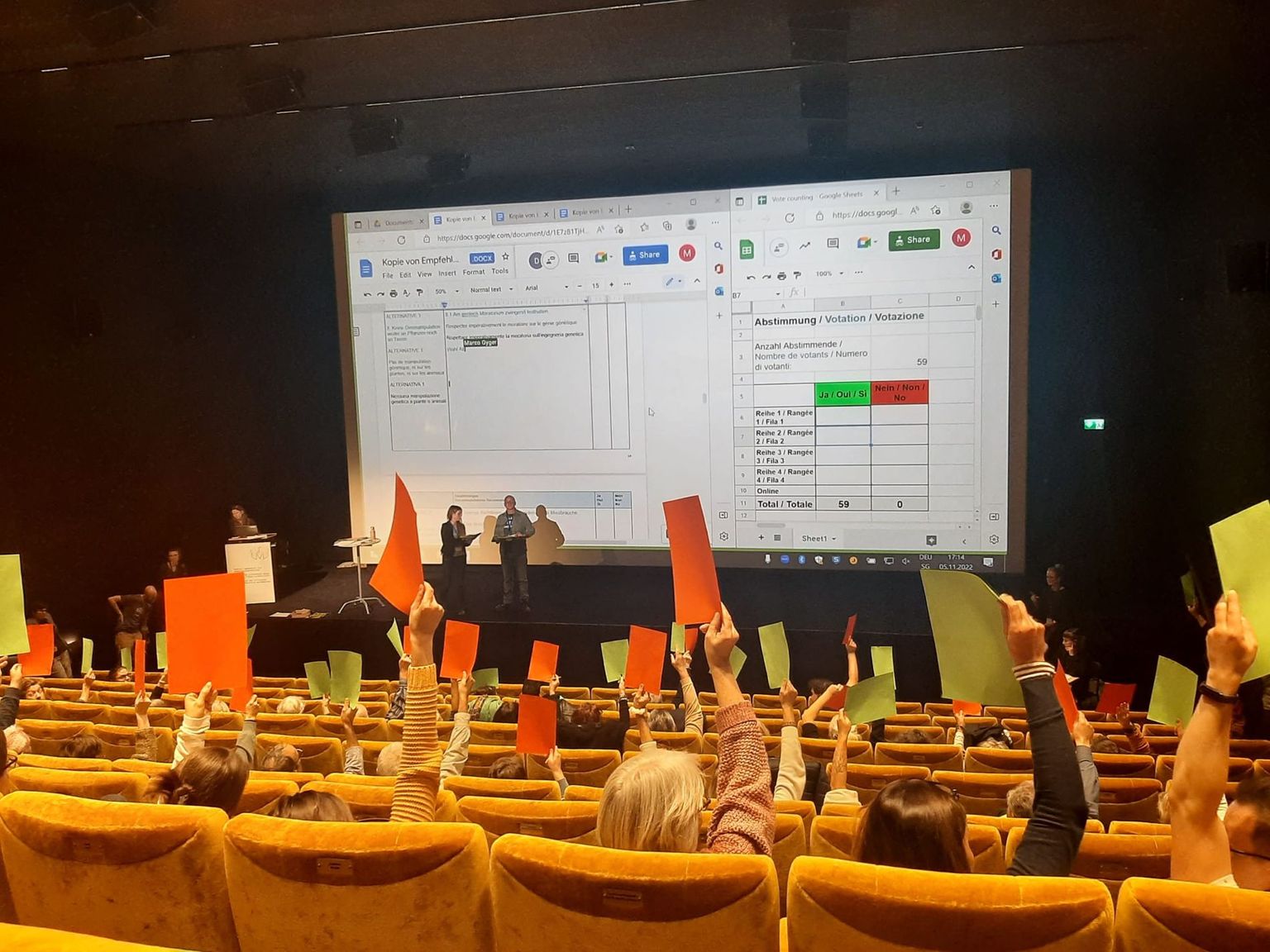 Citizen council as an example for a deliberation process, Switzerland, November 2022 Citizen council as an example for a deliberation process, Switzerland, November 2022