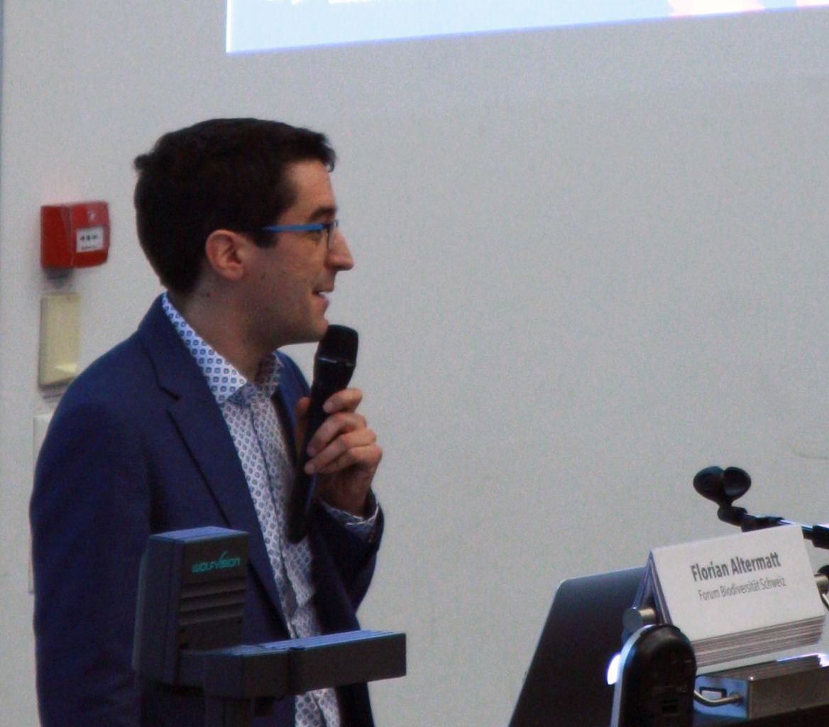 Florian Altermatt, Präsident Forum Biodiversität Schweiz Florian Altermatt, Präsident Forum Biodiversität Schweiz