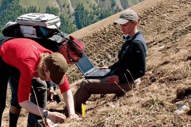 Forschung in den Alpen Forschung in den Alpen