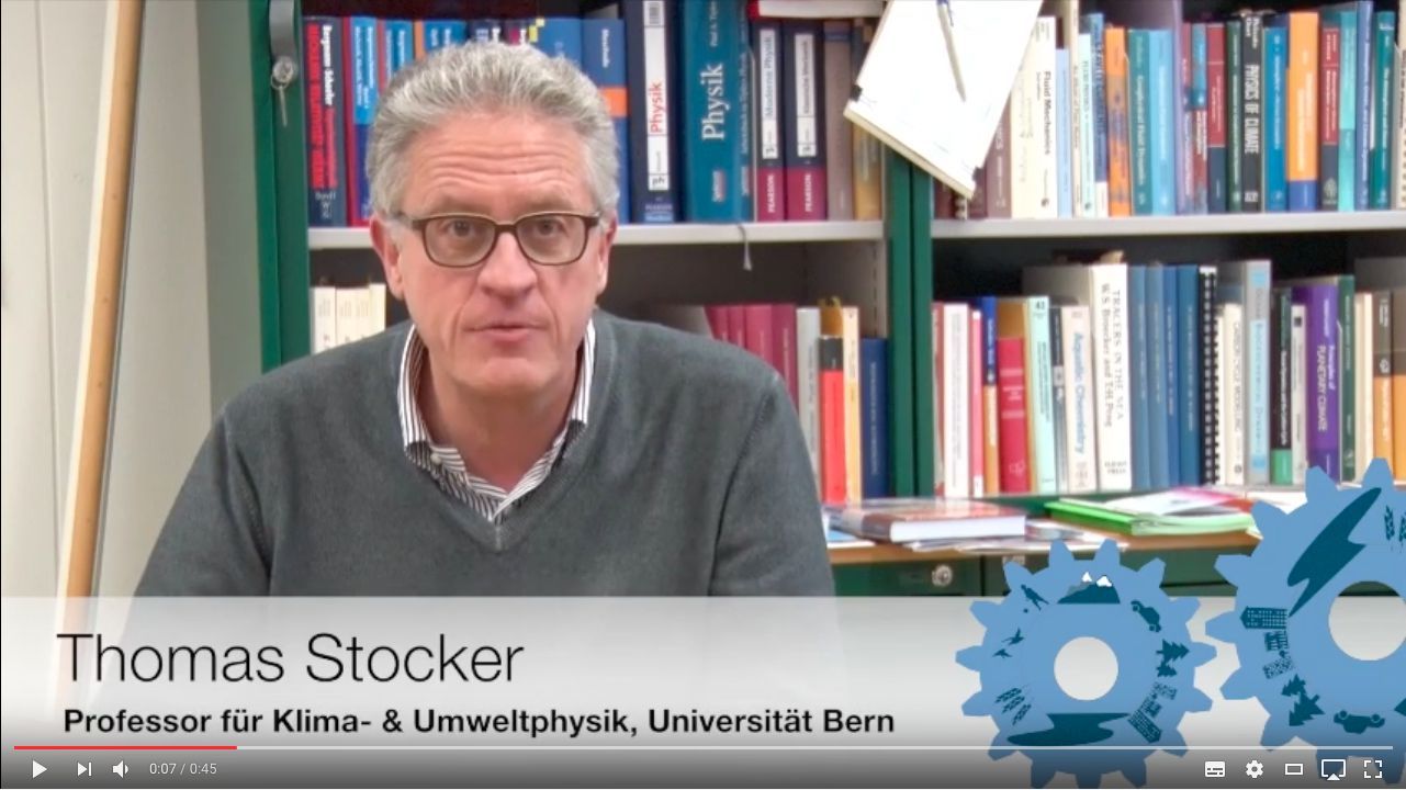 Thomas Stocker, Professor für Klima- und Umweltphysik an der Universität Bern. Thomas Stocker, Professor für Klima- und Umweltphysik an der Universität Bern.